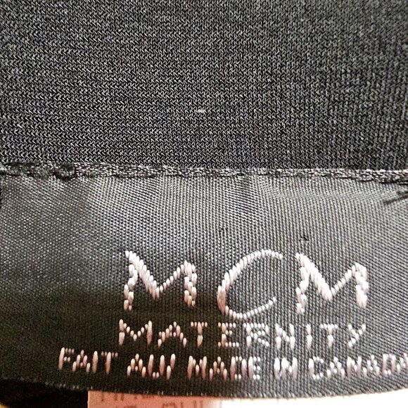 Maternity McM Black Knee-Length Pencil Skirt Size Large - Picture 6 of 6